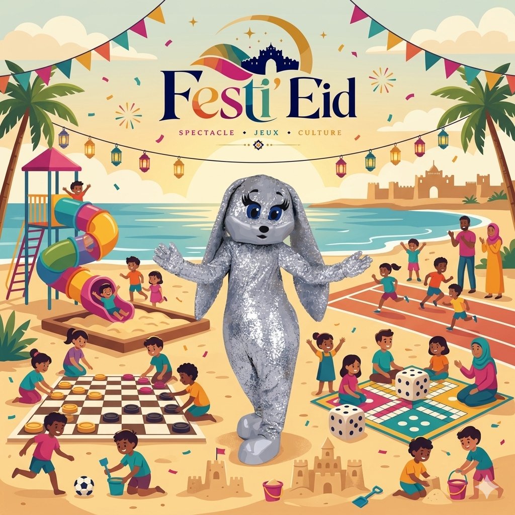 Festi'Eid au Mirador : festival de plage pour enfants
